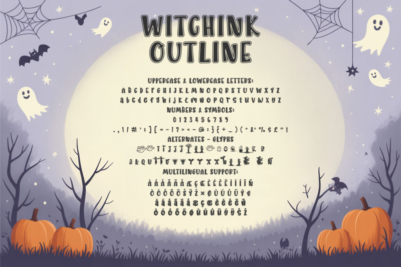 witchink-font-bundle-cute-halloween-handwritten-fonts-pack