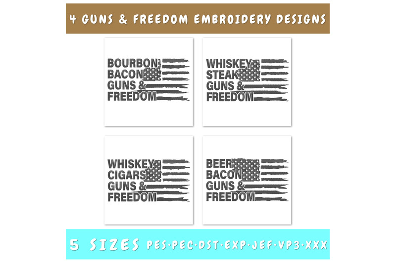 guns-and-freedom-embroidery-designs-bundle-4-designs-pes-files