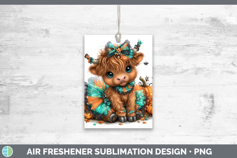 highland-cow-air-freshener-farm-halloween-sublimation-car-sc