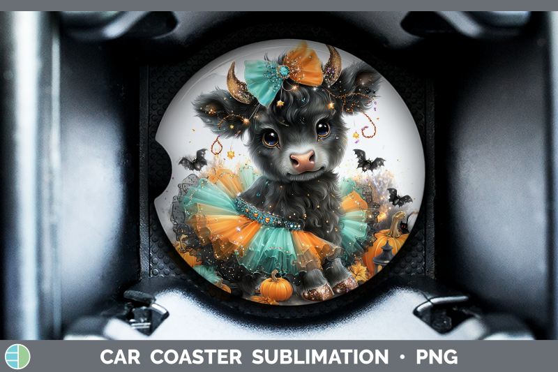 bull-car-coaster-farm-halloween-sublimation-drink-mat-design