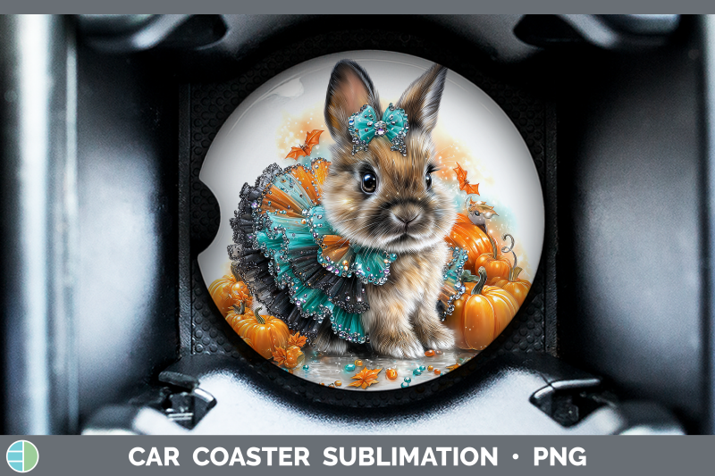 bunny-car-coaster-farm-halloween-sublimation-drink-mat-desig