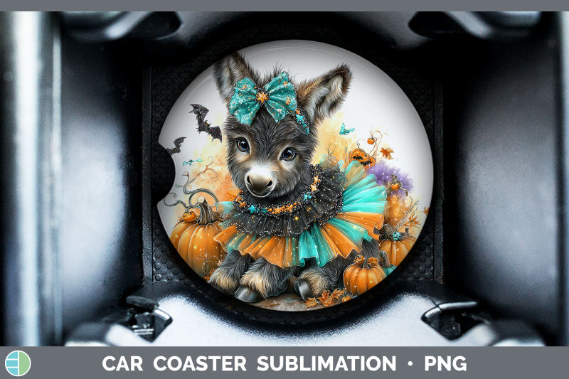 donkey-car-coaster-farm-halloween-sublimation-drink-mat-desi