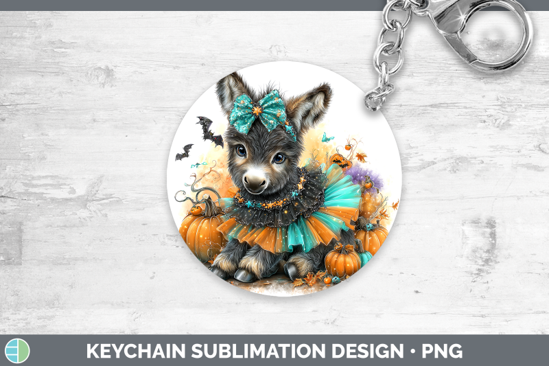 donkey-keychain-farm-halloween-sublimation-keyring-designs