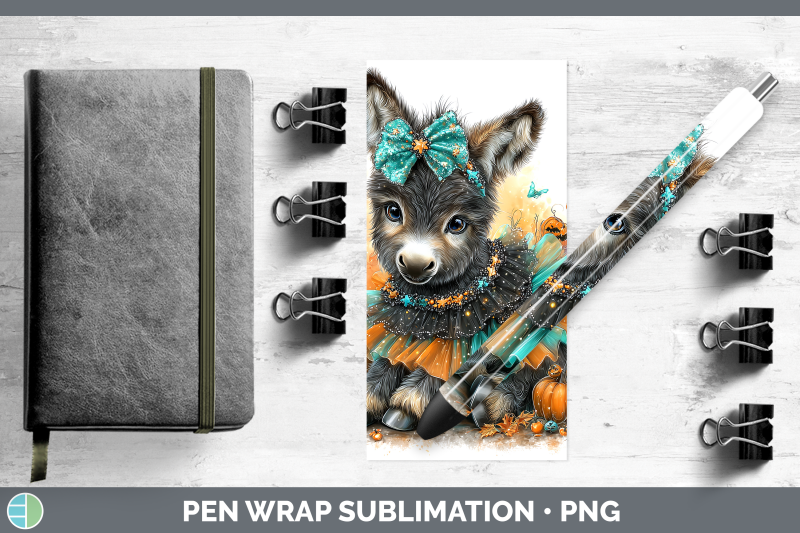 donkey-pen-wrap-farm-halloween-sublimation-pen-designs