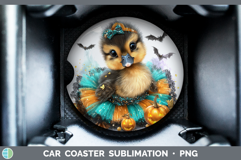 duck-car-coaster-farm-halloween-sublimation-drink-mat-design