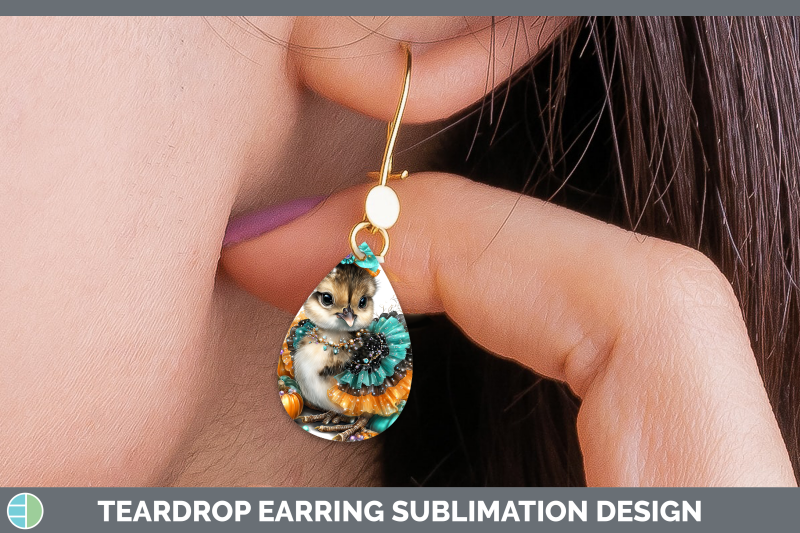 guinea-hen-teardrop-earrings-farm-halloween-sublimation-earr