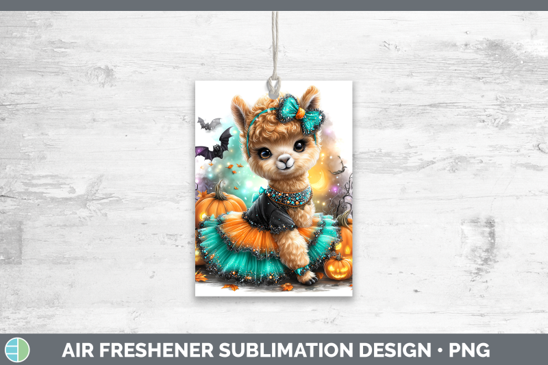alpaca-air-freshener-farm-halloween-sublimation-car-scent-de