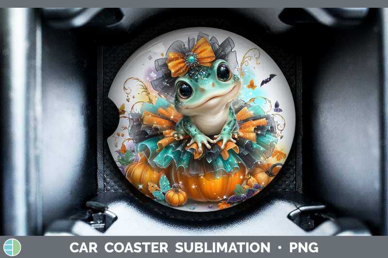 bullfrog-car-coaster-farm-halloween-sublimation-drink-mat-de