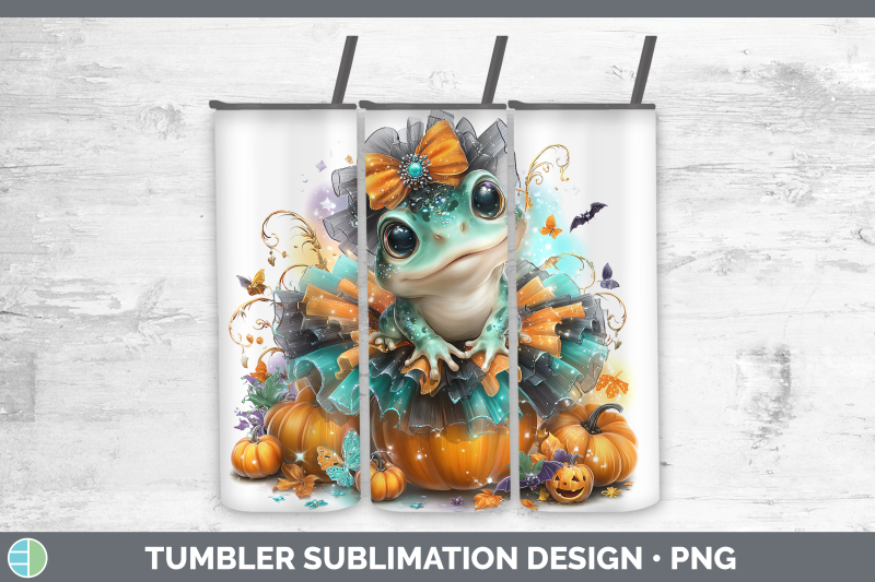 bullfrog-tumbler-farm-halloween-sublimation-20-oz-skinny-tum