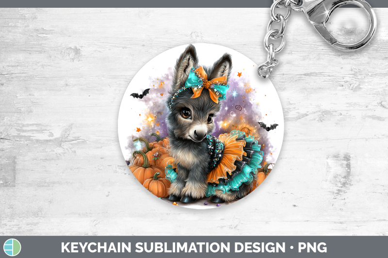 mule-keychain-farm-halloween-sublimation-keyring-designs