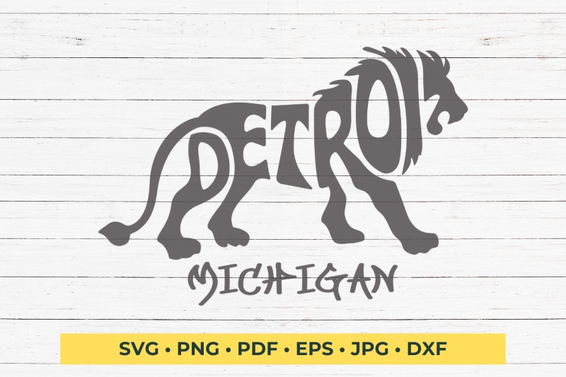 detroit-word-art-in-lion-shape-svg-cut-file