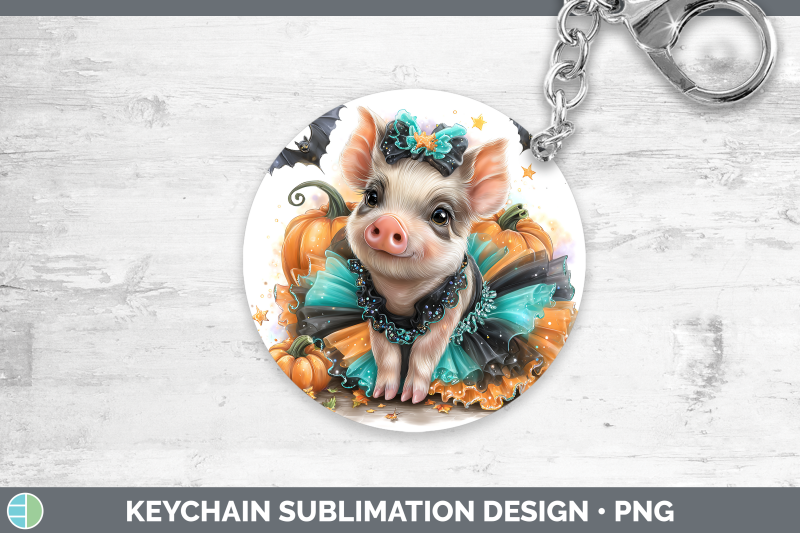 pig-keychain-farm-halloween-sublimation-keyring-designs