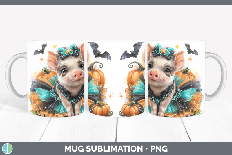 pig-mug-wrap-farm-halloween-sublimation-coffee-cup-designs