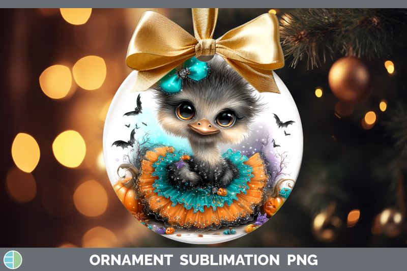 ostrich-ornament-farm-halloween-sublimation-bauble-designs