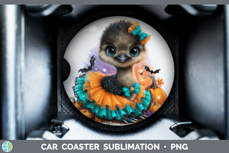 emu-car-coaster-farm-halloween-sublimation-drink-mat-designs