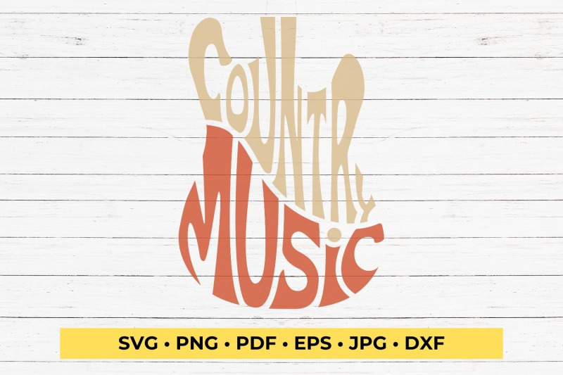 country-music-guitar-word-art-svg-cut-file