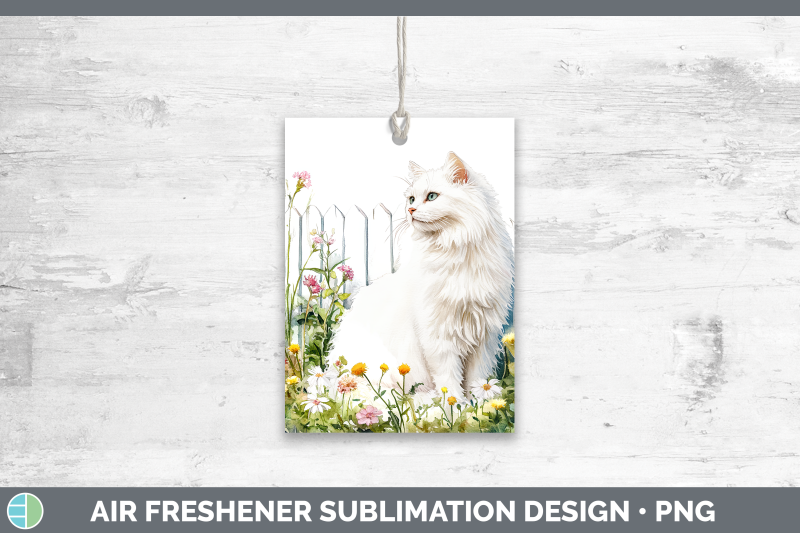 angora-air-freshener-fence-cats-sublimation-car-scent-design
