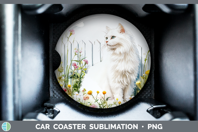 angora-car-coaster-fence-cats-sublimation-drink-mat-designs