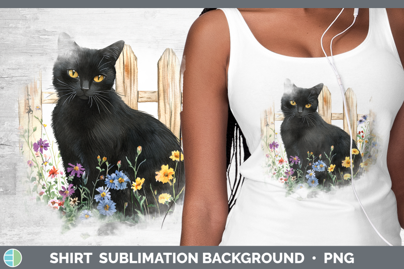 black-shirt-fence-cats-sublimation-background-designs
