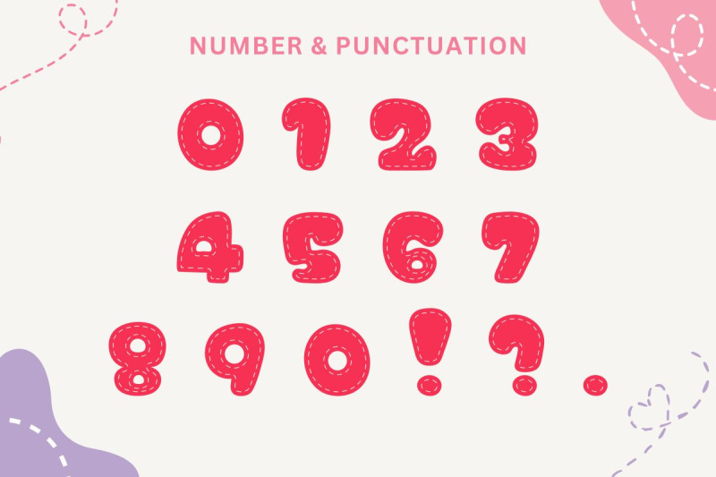 dash-bubble-decorative-font