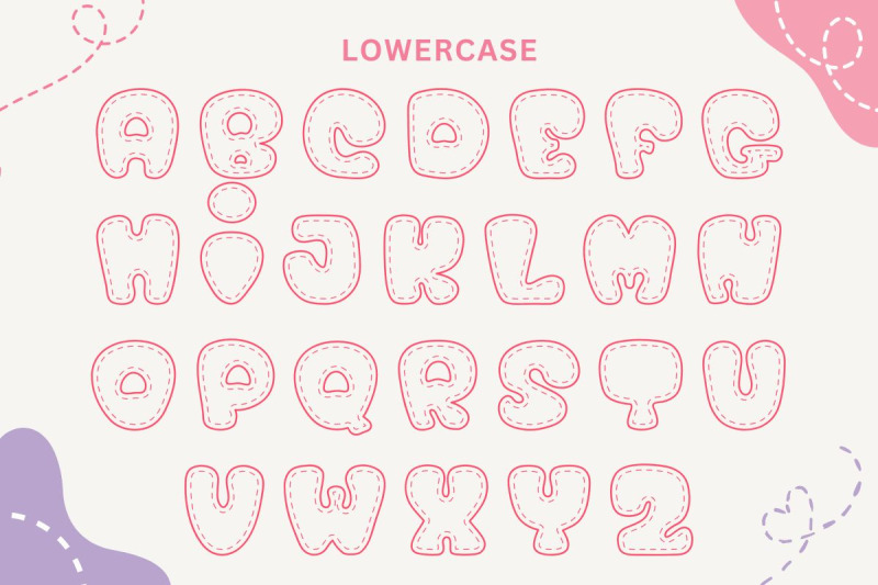 dash-bubble-decorative-font