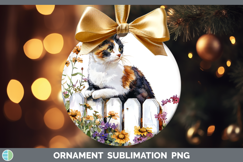 calico-ornament-fence-cats-sublimation-bauble-designs