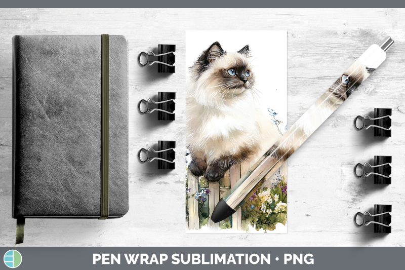 himalayan-pen-wrap-fence-cats-sublimation-pen-designs