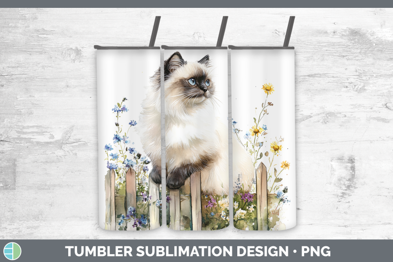 himalayan-tumbler-fence-cats-sublimation-20-oz-skinny-tumble