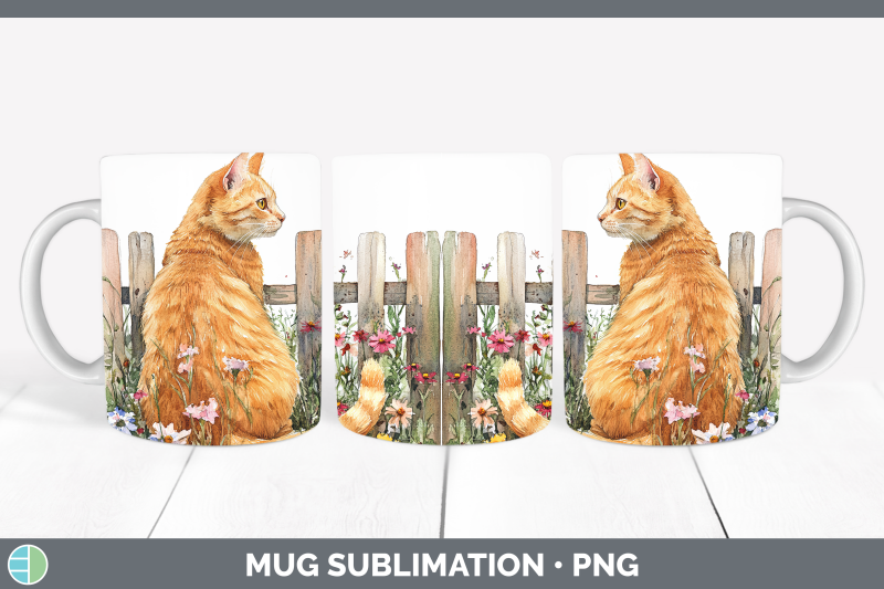 orange-mug-wrap-fence-cats-sublimation-coffee-cup-designs