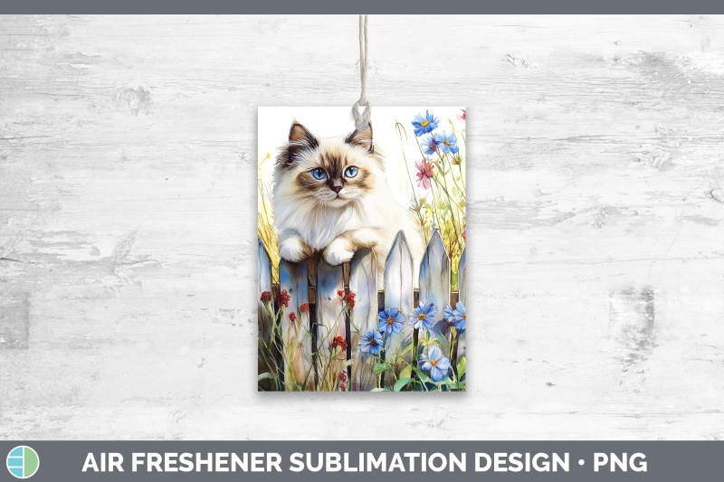 ragdoll-air-freshener-fence-cats-sublimation-car-scent-desig