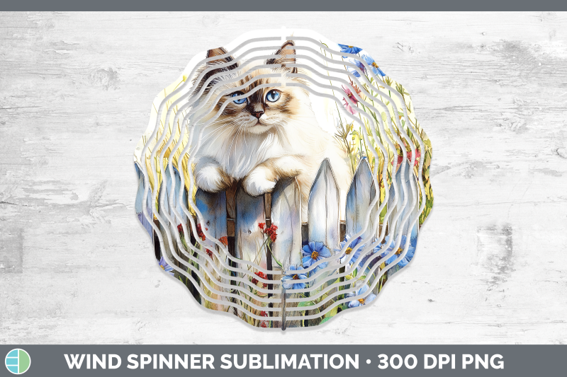 ragdoll-wind-spinner-fence-cats-sublimation-spinner-designs