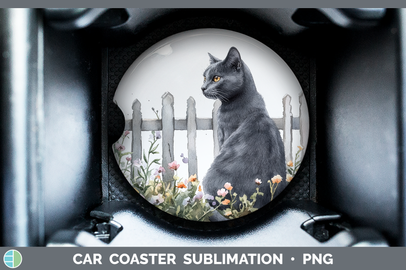 russian-blue-car-coaster-fence-cats-sublimation-drink-mat-de