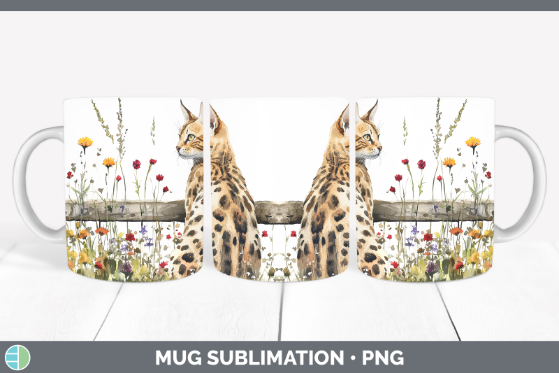 savannah-mug-wrap-fence-cats-sublimation-coffee-cup-designs
