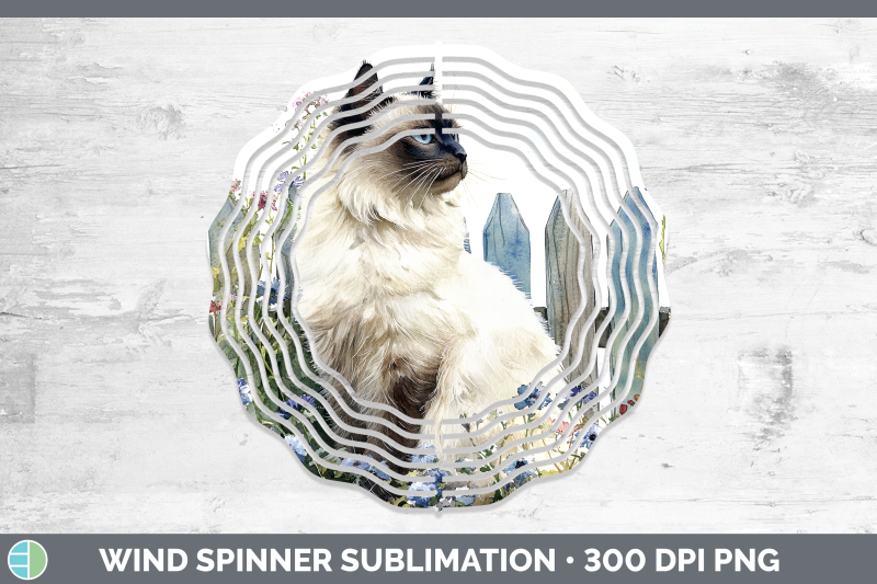birman-wind-spinner-fence-cats-sublimation-spinner-designs