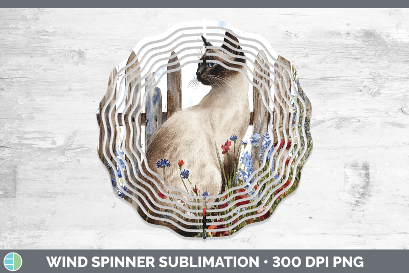 siamese-wind-spinner-fence-cats-sublimation-spinner-designs