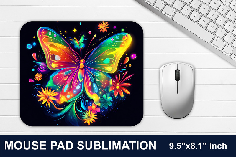 butterfly-mouse-pad-sublimation-bundle