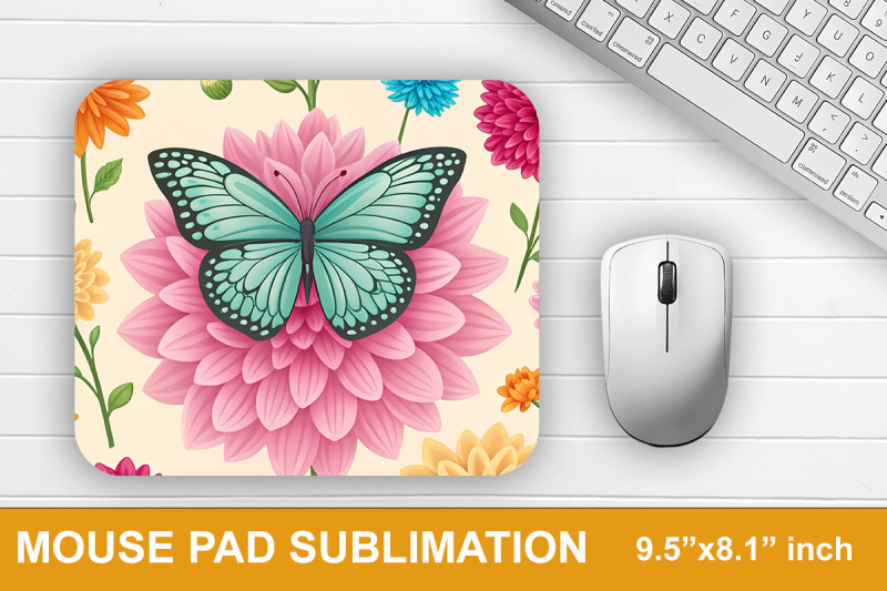 butterfly-mouse-pad-sublimation-bundle