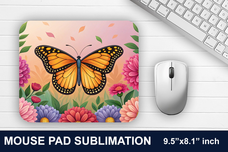 butterfly-mouse-pad-sublimation-bundle