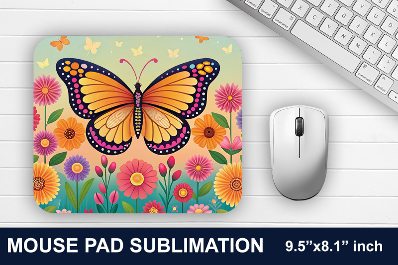 butterfly-mouse-pad-sublimation-bundle