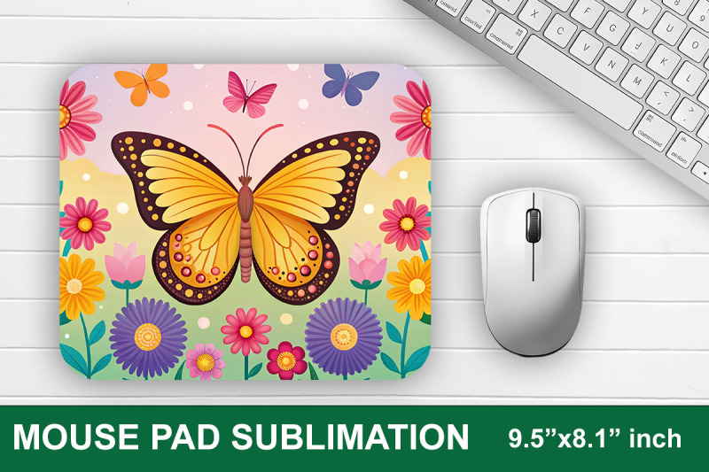 butterfly-mouse-pad-sublimation-bundle