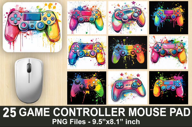 game-controller-mouse-pad-bundle
