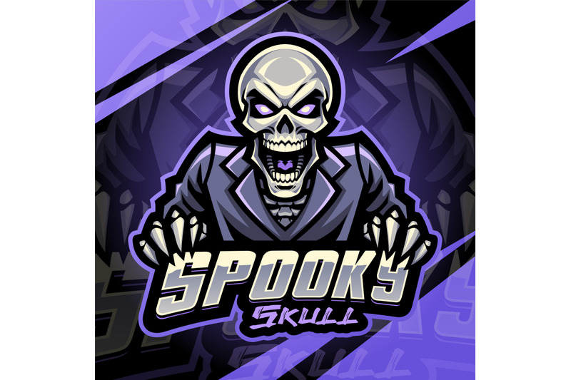 spooky-skull-esport-mascot-logo-design