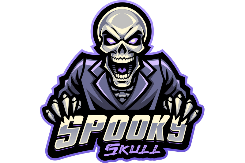 spooky-skull-esport-mascot-logo-design