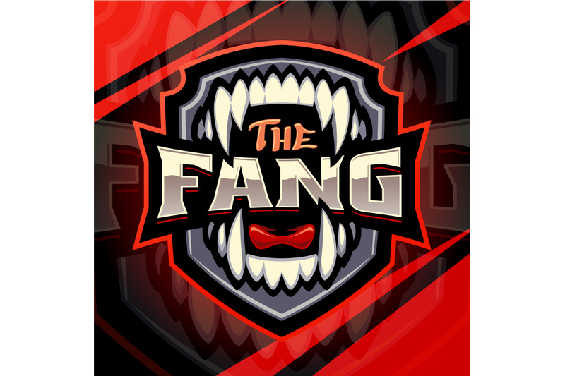 the-fang-esport-mascot-logo-design