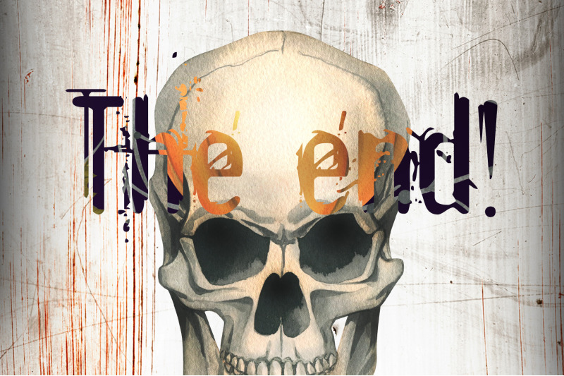 halloween-skulls-seamless-patterns