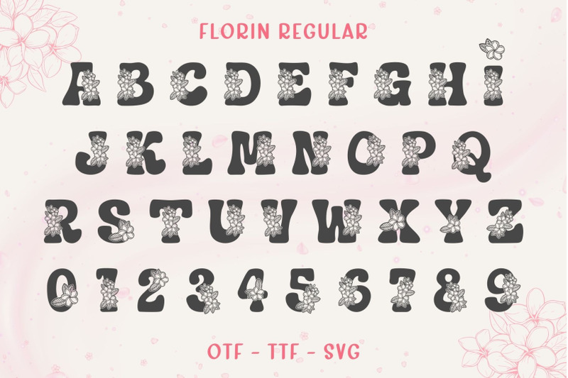 florin-floral-decorative-font
