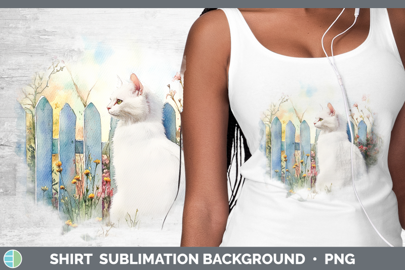 white-shirt-fence-cats-sublimation-background-designs