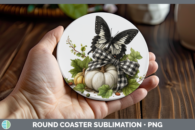 butterfly-round-coaster-animals-autumn-pumpkin-sublimation-c