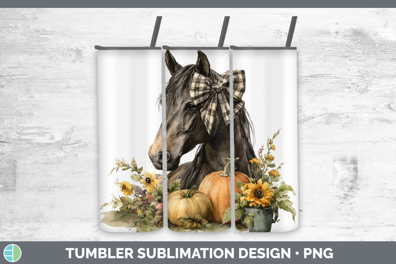 horse-tumbler-animals-autumn-pumpkin-sublimation-20-oz-skinn