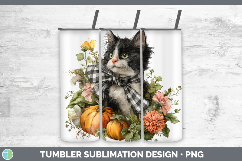 kitten-tumbler-animals-autumn-pumpkin-sublimation-20-oz-skin